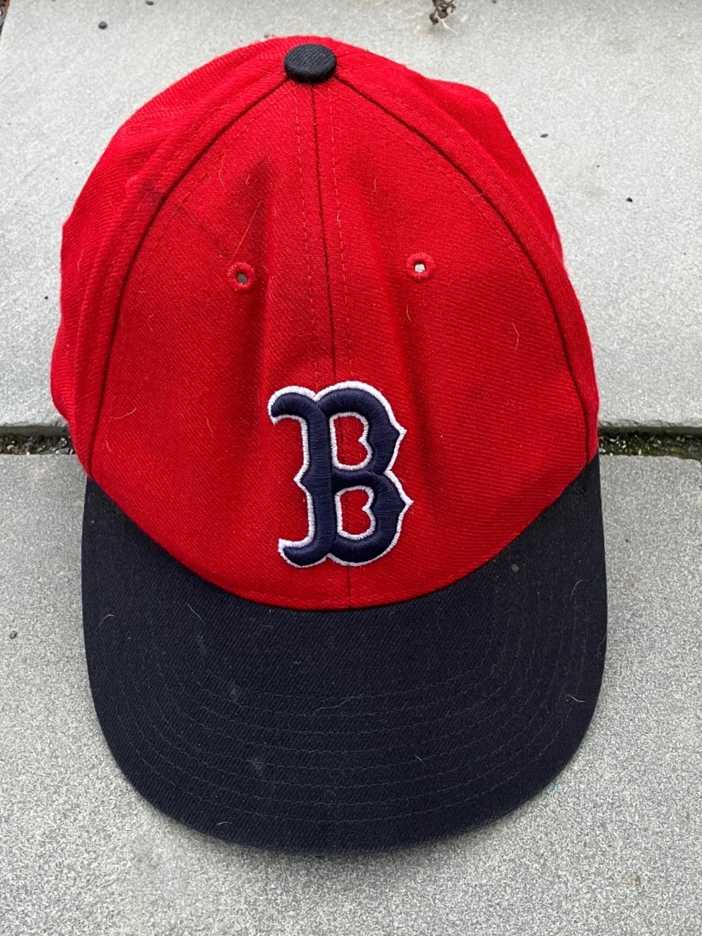 Vintage 90s Boston Red Sox Cap - Red Wool Blend - Twins Enterprise